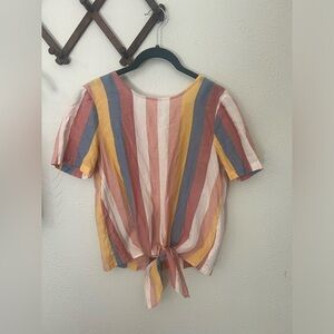 Madewell striped top
